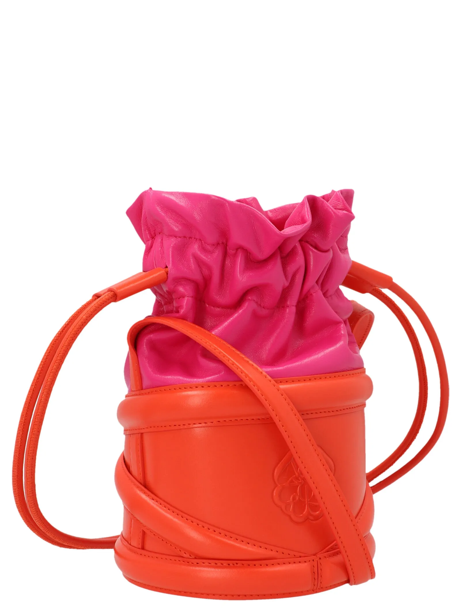 Alexander McQueen Soft Curve Drawstring Bucket Bag
