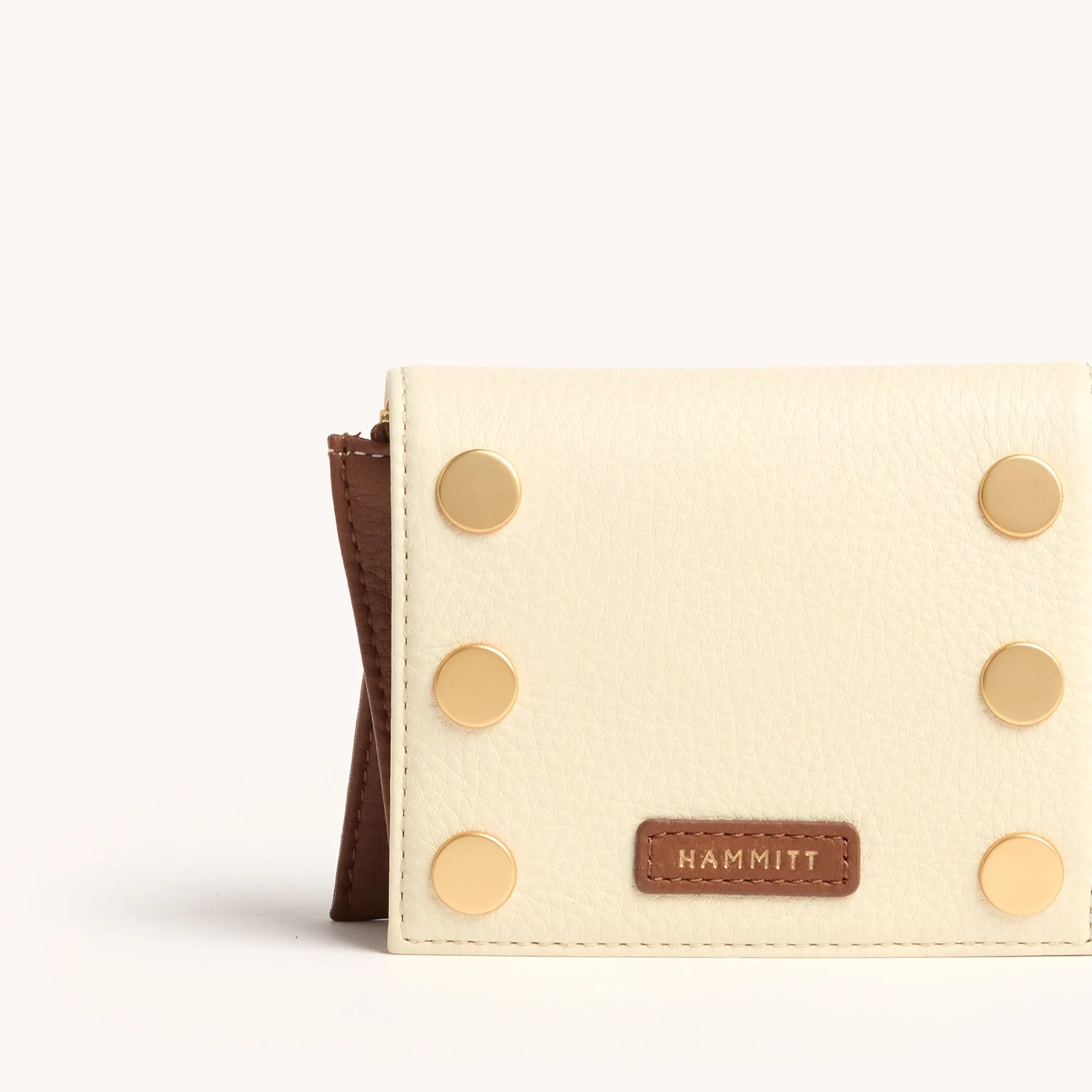 Allen Wallet | Courtyard Cream/Brushed Gold