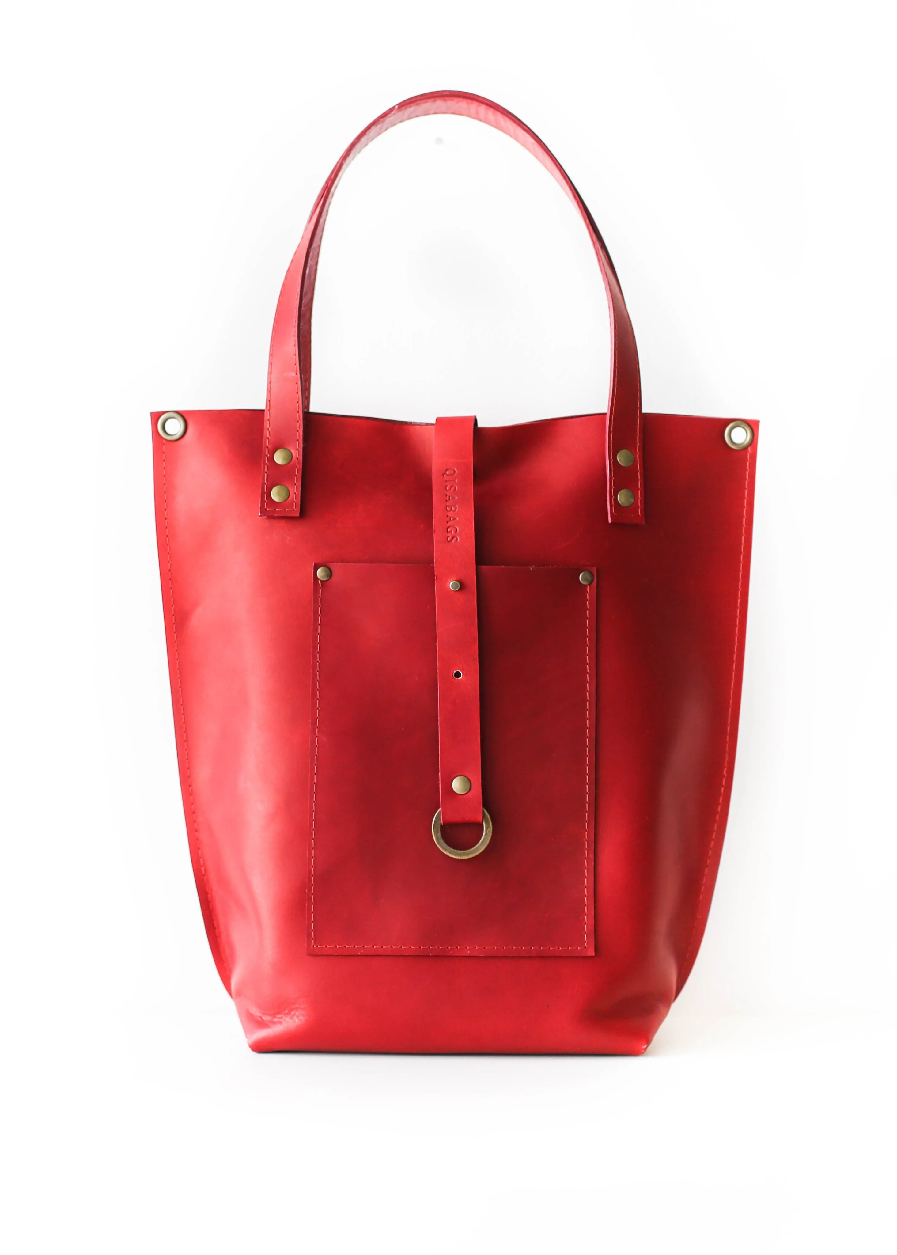 Black Leather Tote