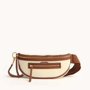 Charles Crossbody | Courtyard Cream/Brushed Gold | Med