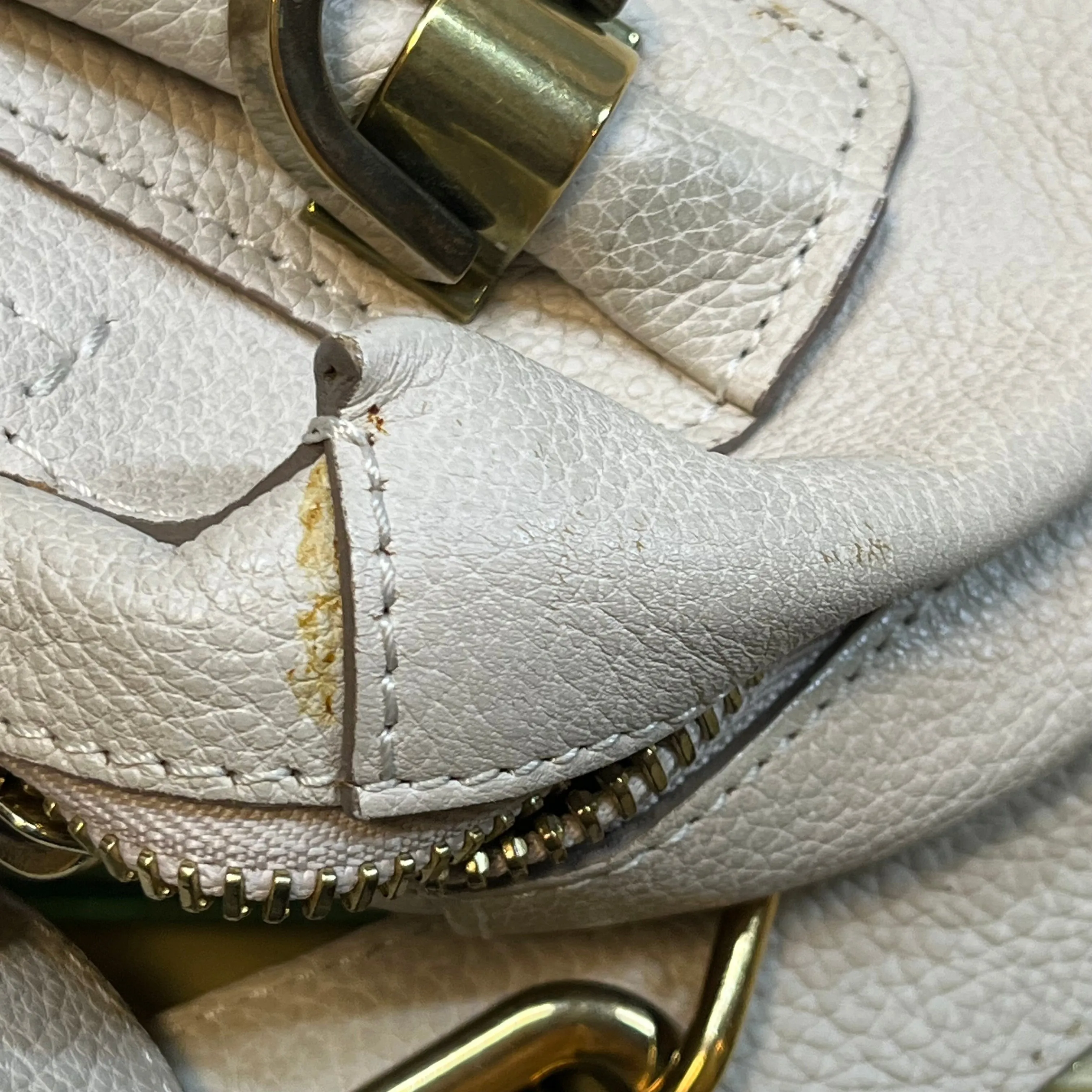 CHLOE Partay Medium Pebbled Leather Shoulder Bag