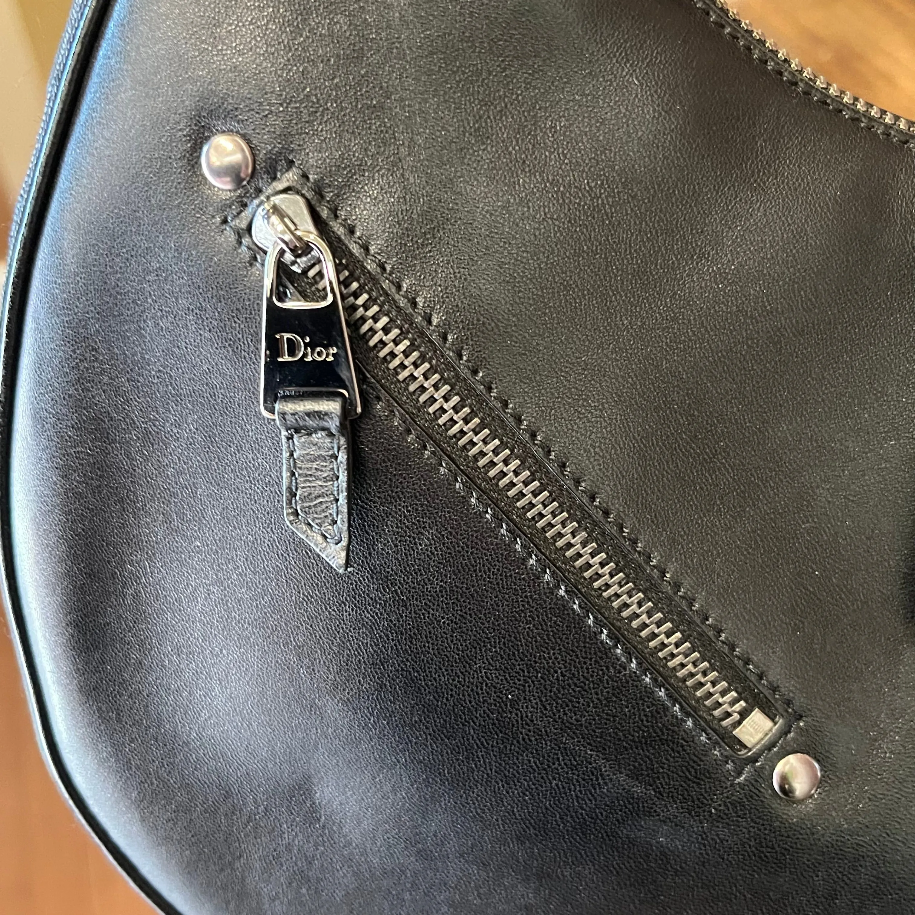 DIOR "Admit It" Corset Leather Shoulder Bag