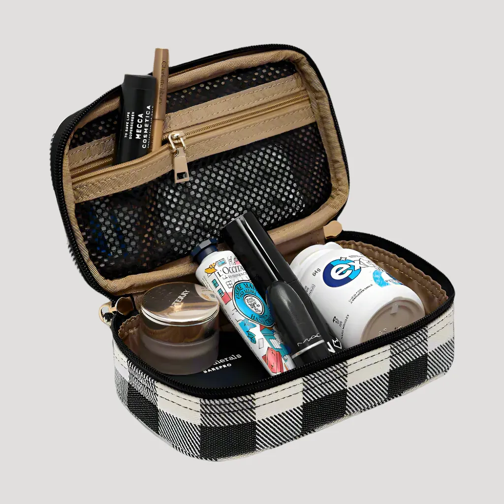 Handy Handle Case -- Black Gingham