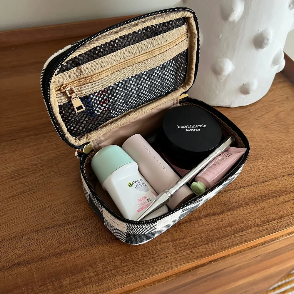 Handy Handle Case -- Black Gingham