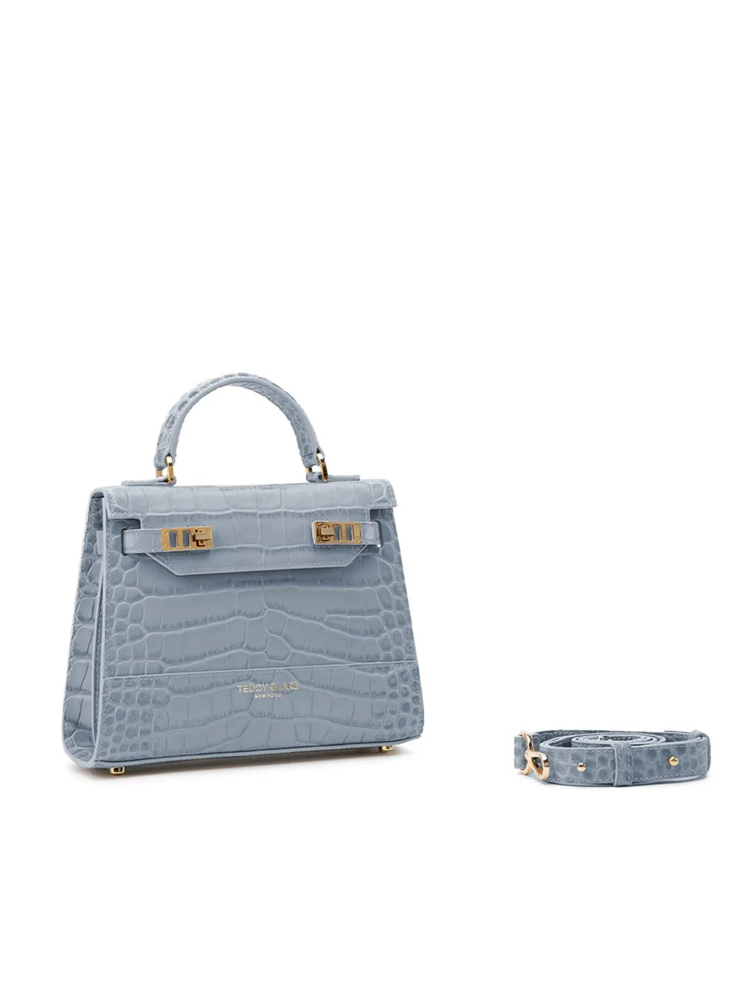 Kim Croco 9" - Blue Grey