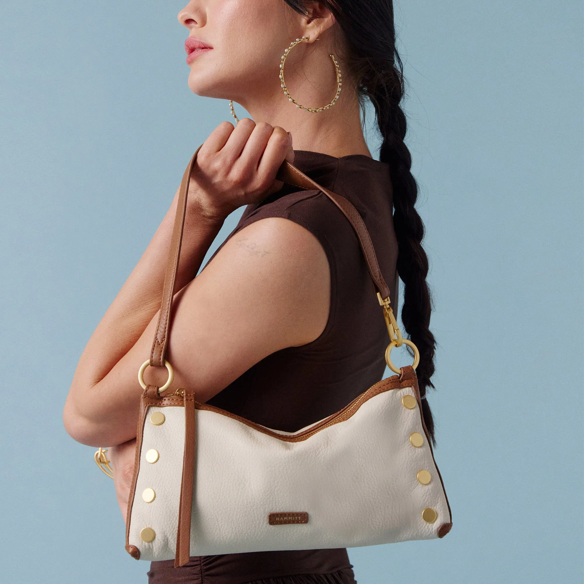Kyle | Courtyard Cream/Brushed Gold