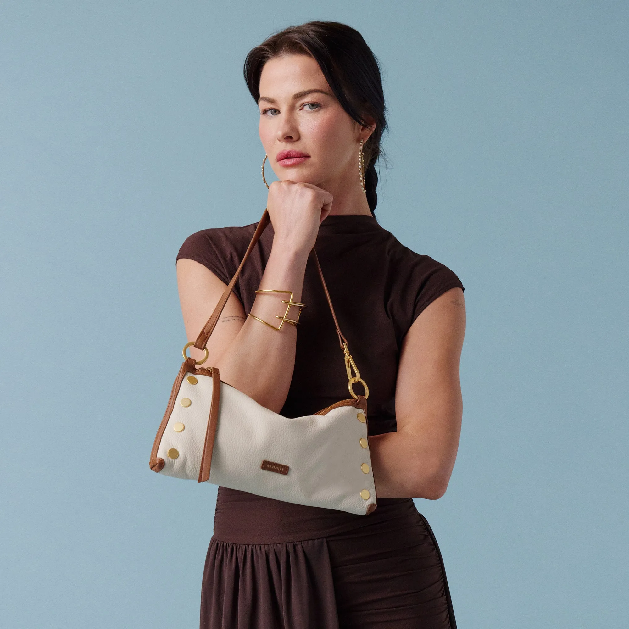 Kyle | Courtyard Cream/Brushed Gold