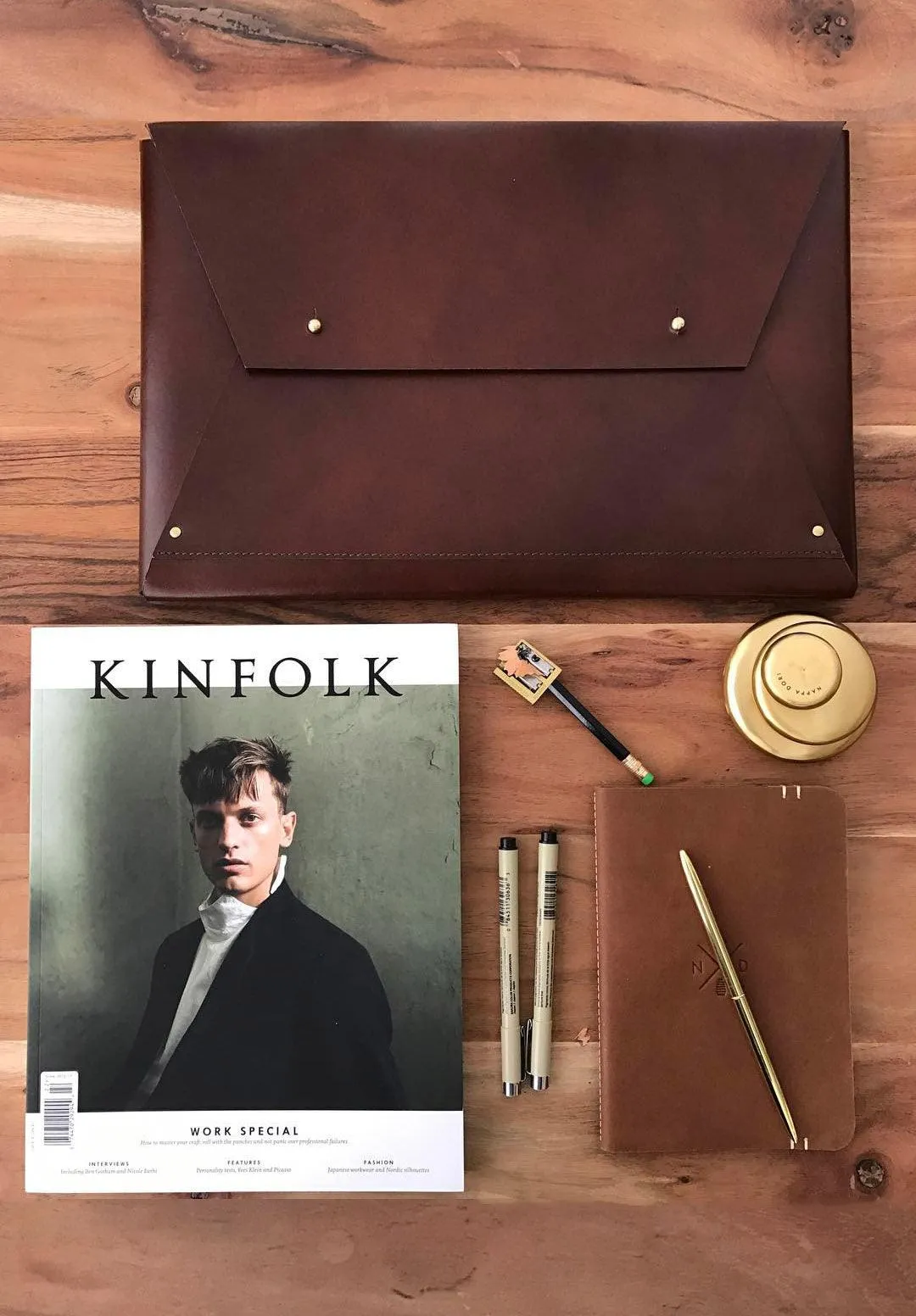 LEATHER WRAP SLEEVE