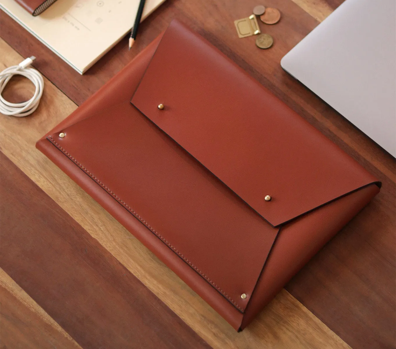 LEATHER WRAP SLEEVE