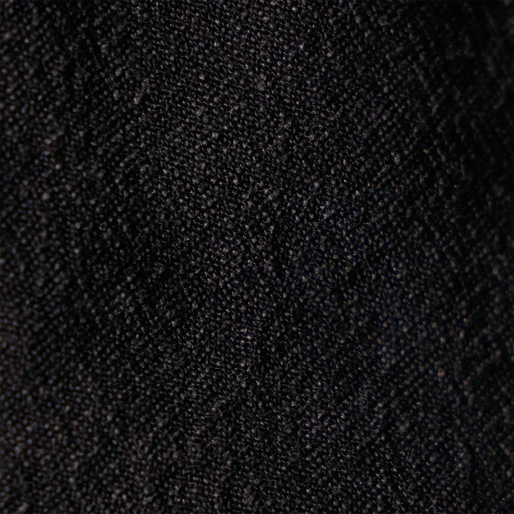 Linen Blend Cargo Jumpsuit - Black