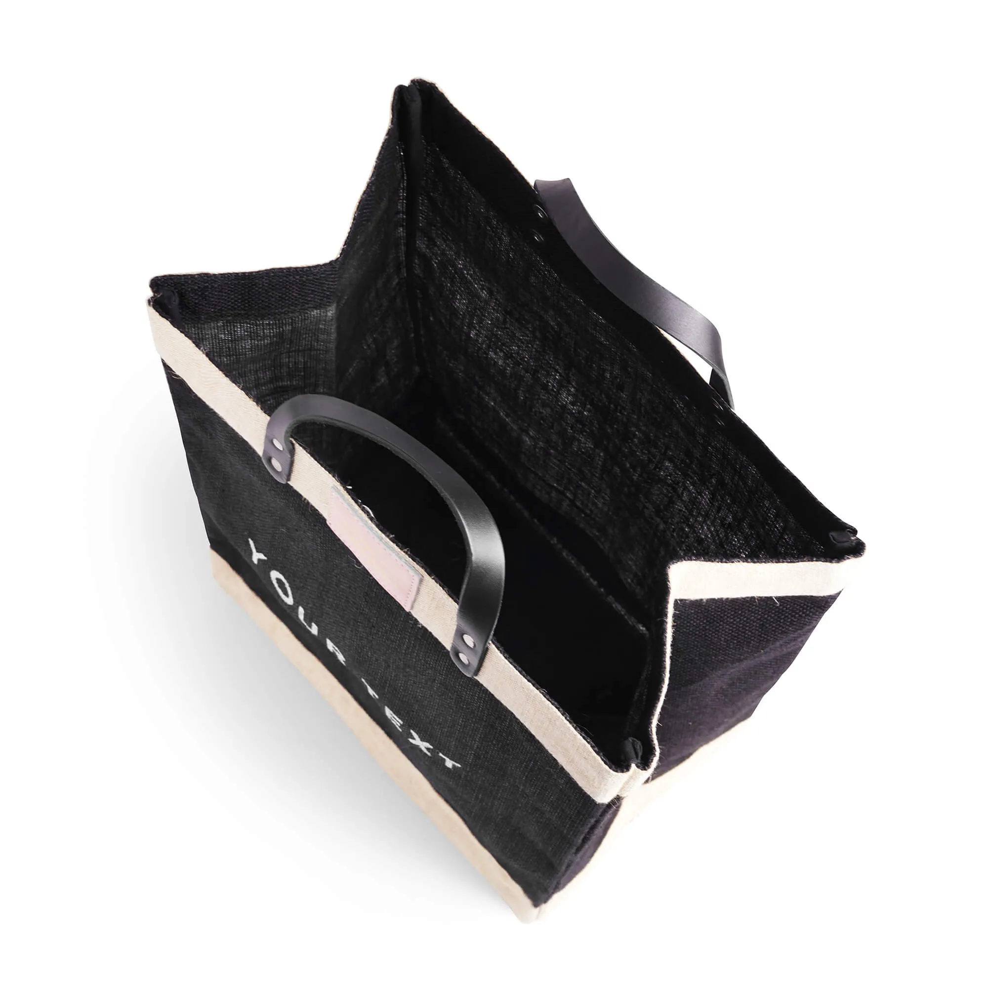 Market Bag in Black for L.A. MALIBU