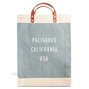 Market Bag in Cool Gray for L.A. PALISADES