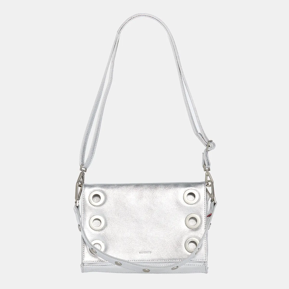 Montana Clutch | Sidewalk Silver/Brushed Silver | Sml