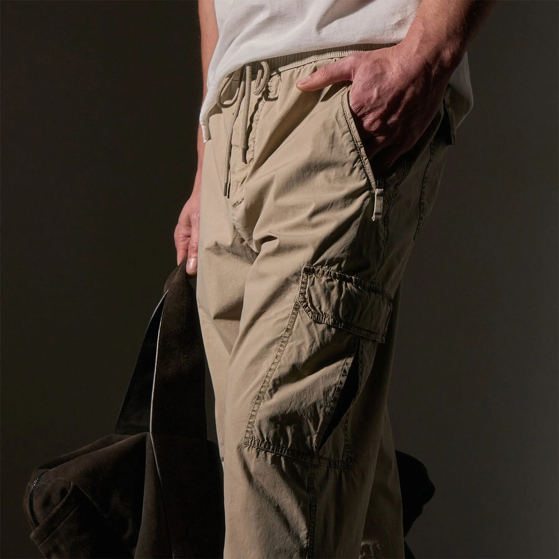 Parachute Poplin Cargo - Overcast Pigment