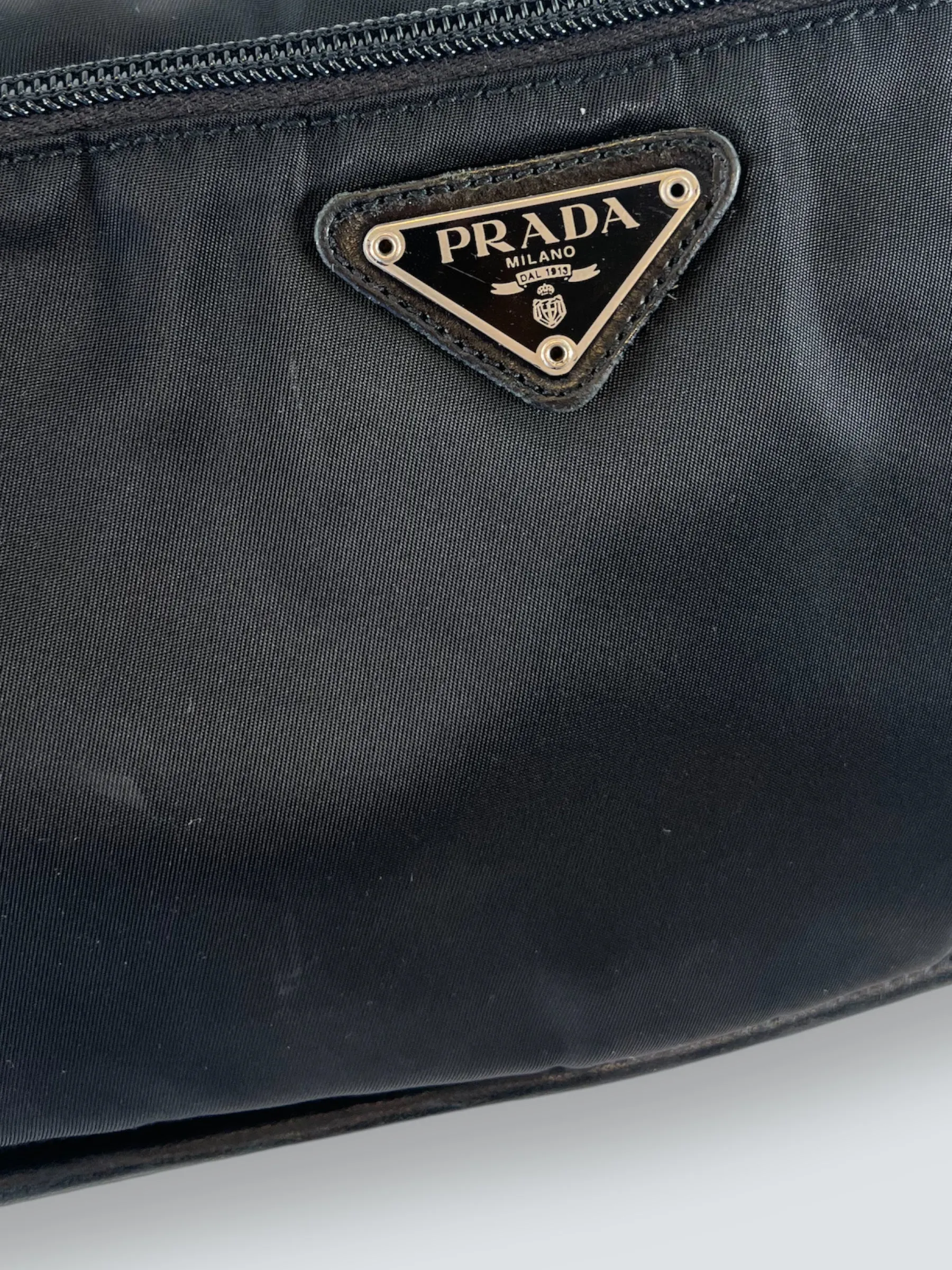 Prada Black Nylon Satchel