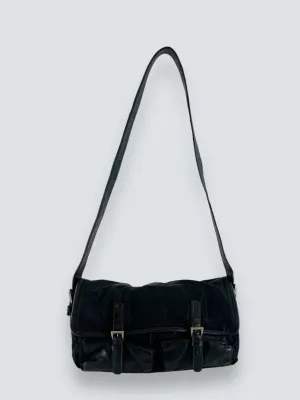 Prada Black Nylon Satchel