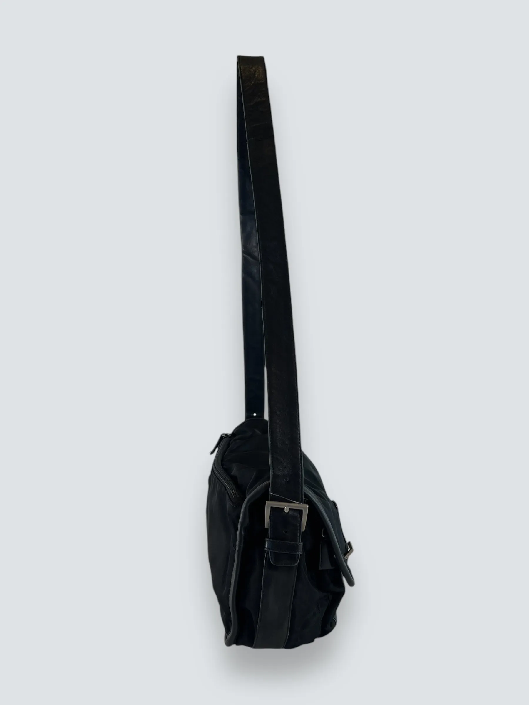 Prada Black Nylon Satchel