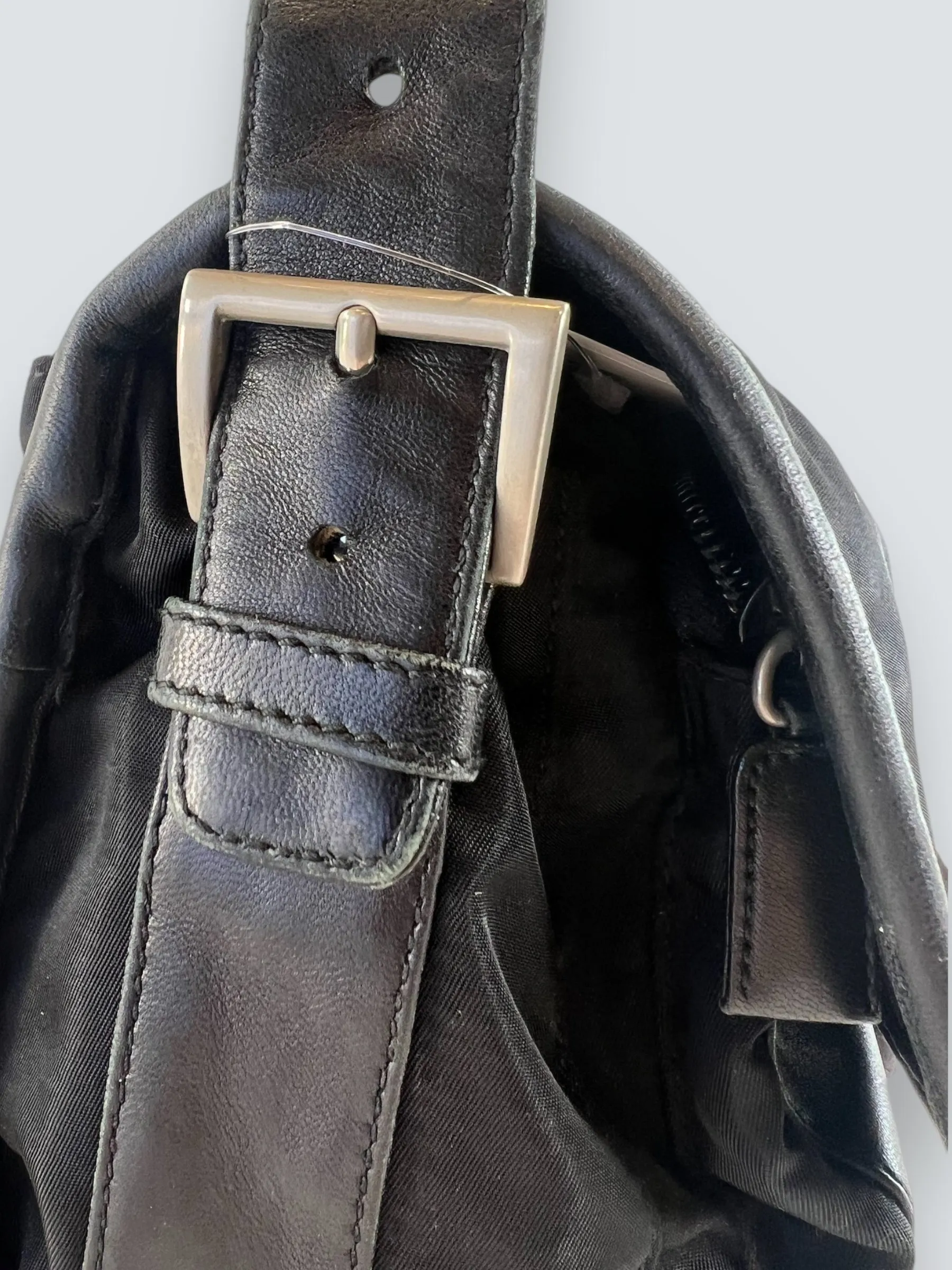 Prada Black Nylon Satchel