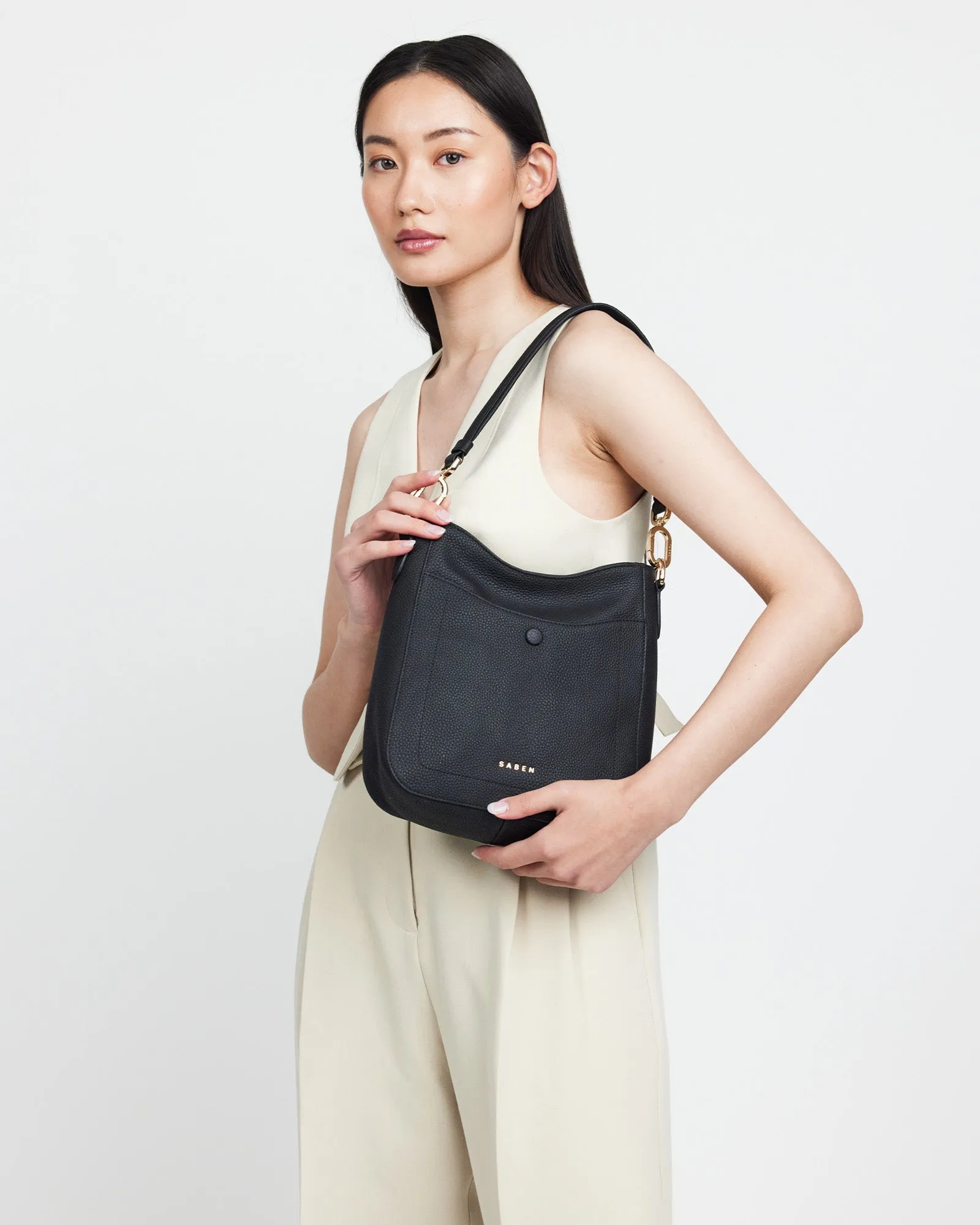 Saben Rosie Shoulder Bag Black