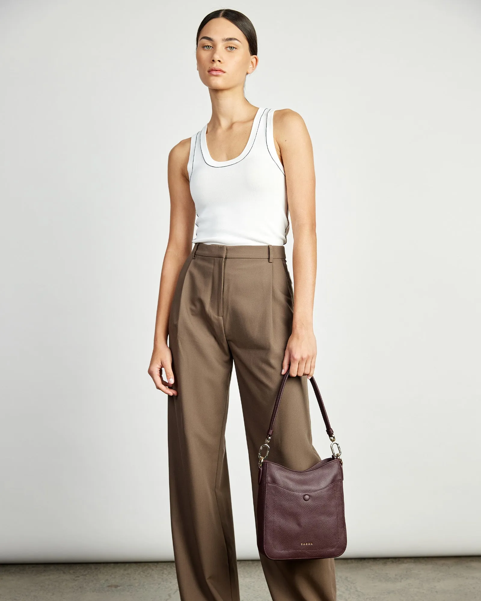 Saben Rosie Shoulder Bag Merlot