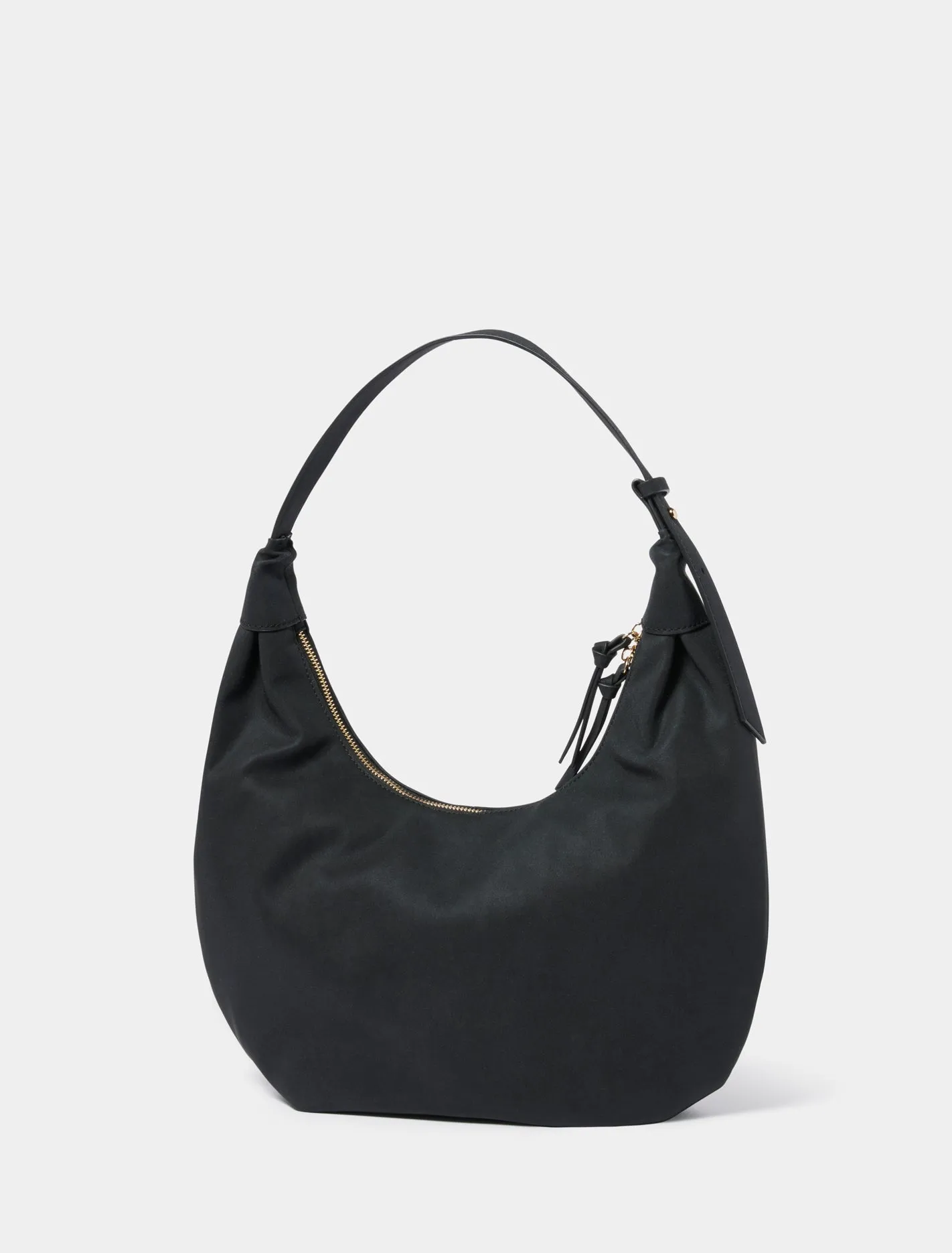 Sable Studded Hobo Bag