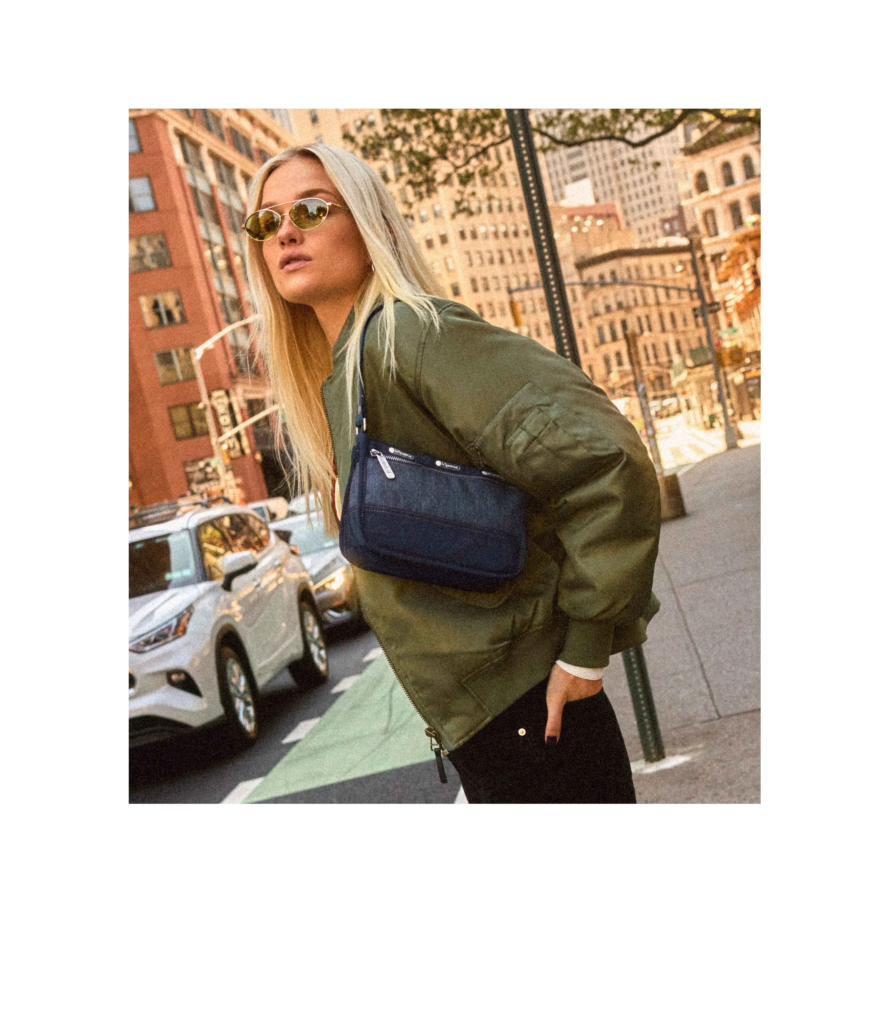 Small Zip Shoulder Bag