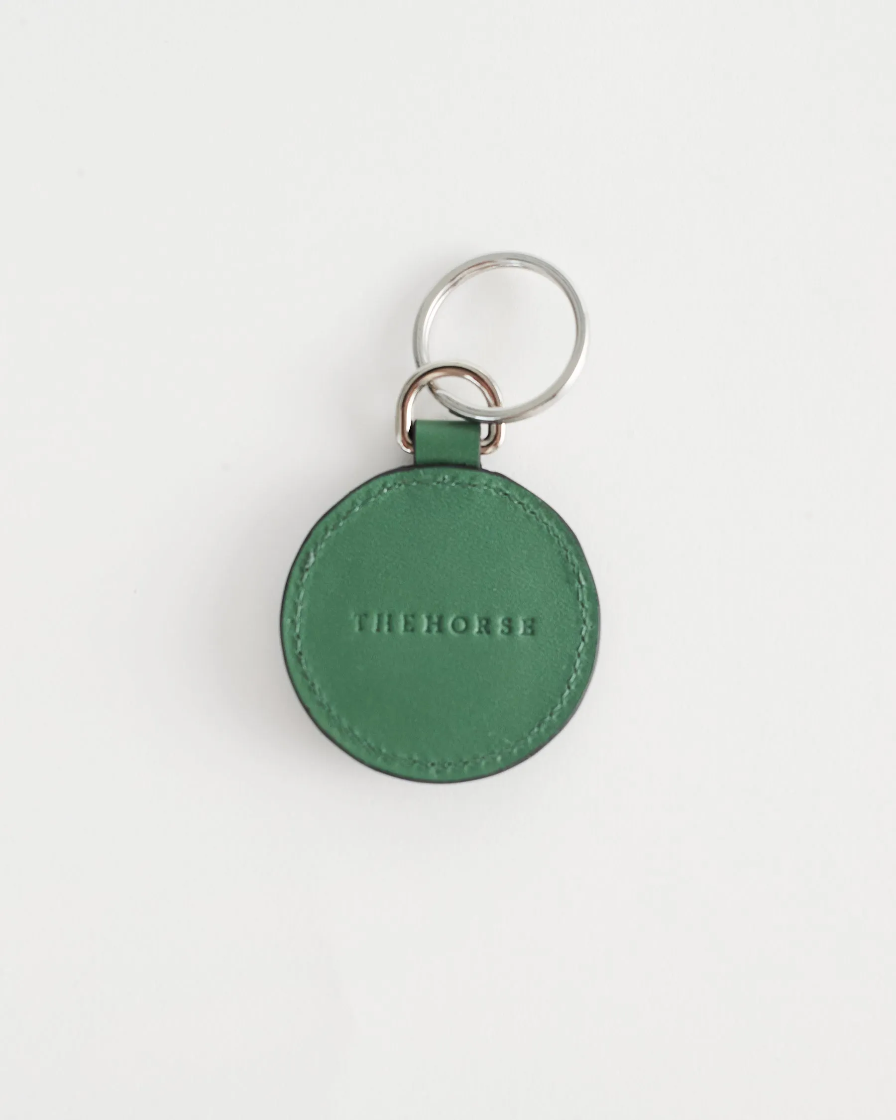 The Leather AirTag Case: Forest