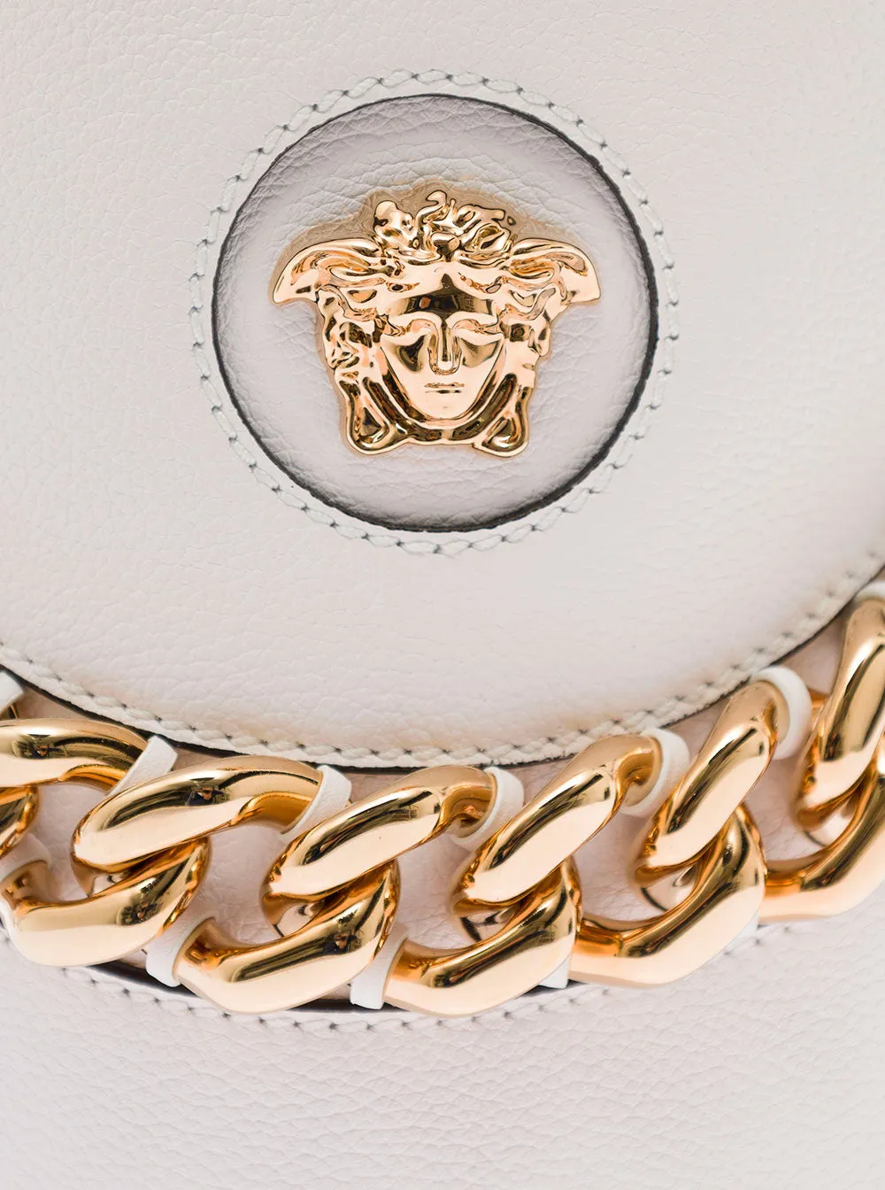 Versace Medusa Head Drawstring Bucket Bag