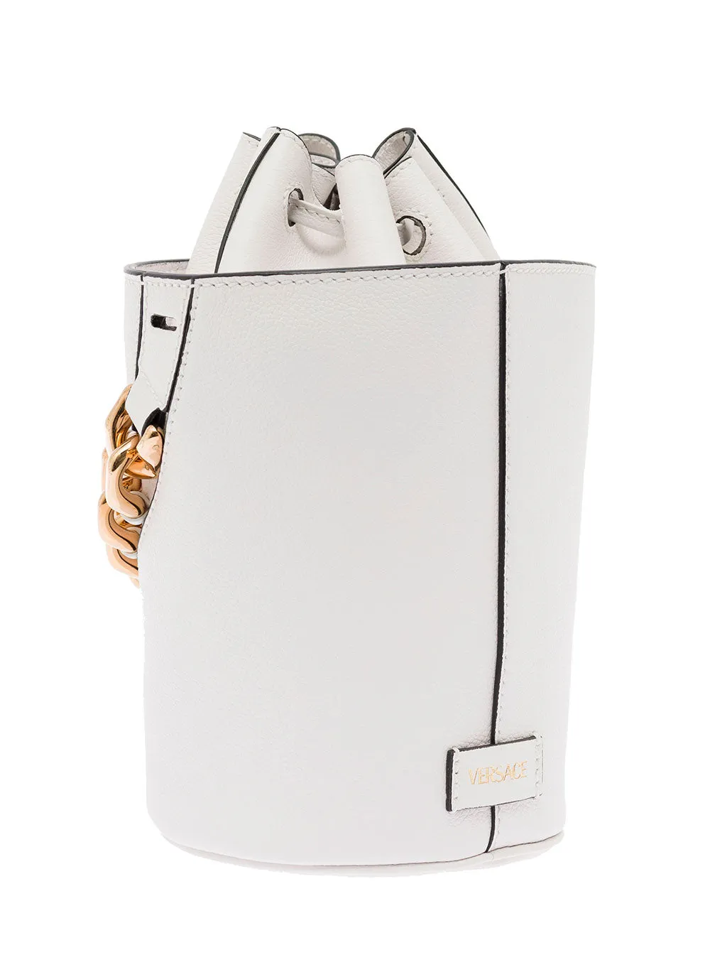 Versace Medusa Head Drawstring Bucket Bag